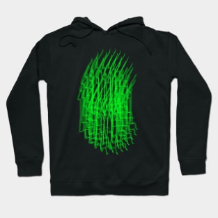 Green graffiti Hoodie